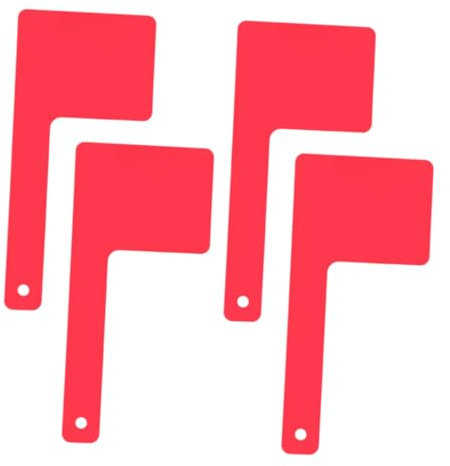 TOYANDONA 4 Piezas De Bandera Nacional Para Buzón Bandera Universal Para Buzón Accesorios Decorativos Para Buzón Piezas Para Buzón Bandera Accesorio Universal Para Exterior Acrílico