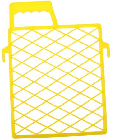 Rejilla de Plástico Amarilla para Bandeja de Pintura Filtro