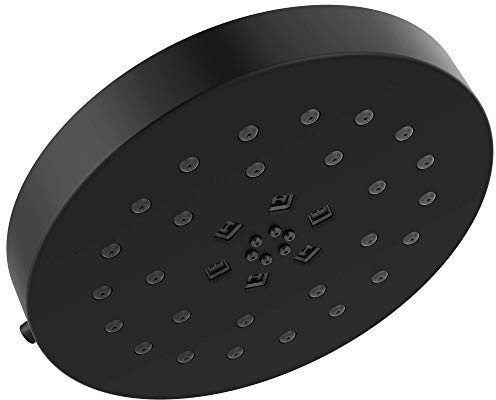 Delta Faucet 52488-BL Delta H2Okinetic 4-Setting UltraSoak Shower Head, Matte Black