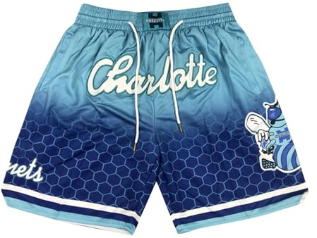 XYYYHTL Pantaloncini da Basket da Uomo per Sport Traspirante Pantaloncini Sportivi da Basket Loose Fit Aria Aperta Estivi Basketball Shorts