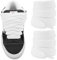 NDTEZUGT 15mm Cordones Planos para Vans Knu Skool Classic Skate Zapatillas de Algodón, Gruesos, Cordones de Repuesto (Blanco,45/115cm)