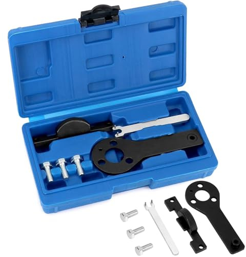 Binnan Outil de Courroie de Distribution, Outil de Réglage du Moteur de Voiture, Kit Courroie de Distribution Calage Compatible avec Punto Evo pour Panda 1.1,1.2 1.4-Liter 8V