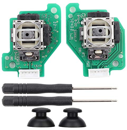 Spelmaskintillbehör, ersättning 3D-analog joystick-sensormodul Potentiometer tumsticksuppsättning för U