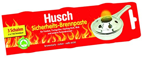 NIERNSEE Husch Brennpaste 3-er 100 ml, Portionentasse HUSCHBRENN3