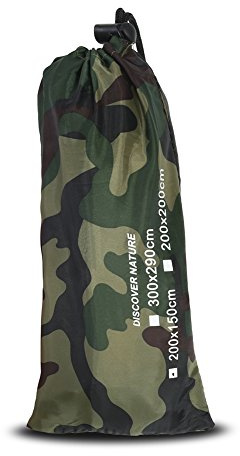 Bâche imperméable de Tente d'abri Camping, Tapis RainTent léger extérieur portatif * 1.5m