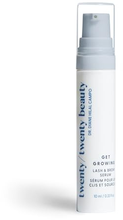 Get Growing Lash & Brow Serum – Thicker, Fuller Looking Lashes & Brows - Ophthalmologist Developed, Safe for Sensitive Eyes - Vegan, Cruelty-Free, Clean Ingredients