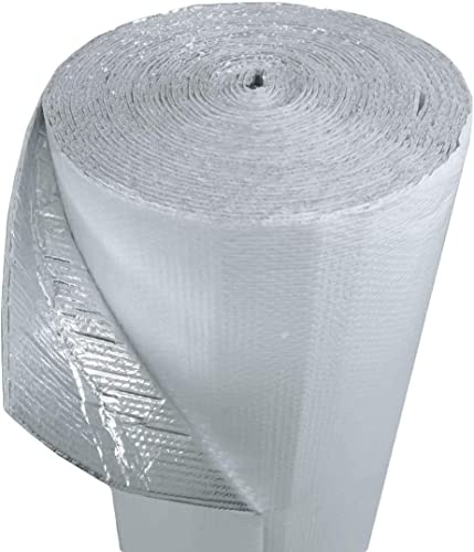 US Energy Products 72 x 10' Double Bubble Reflective Foil Insulation Thermal Barrier R8 6' x 10'