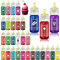 Lebensmittelfarbe - 30 Farben Flüssige Lebensmittel Farben für Kuchen, Backen, Kekse, Macaron - Zuckerfrei Konzentrierte Farbe Food Coloring für Tortendeko, Getränken, Osterei, DIY Slime - je 6ml