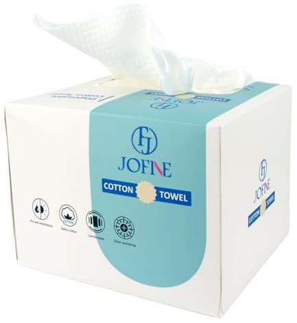 Pack3 Toallitas XL 25x30 Limpiadoras Toalla Facial 100% Algodón de Base Biológica USDA, Toallita Facial Desechable, Toallitas Secas Desmaquillantes, Ultrasuaves Toallitas de Belleza Natural y Salud