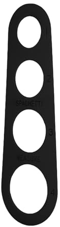 Outil pour portions de pâtes – Acier inoxydable durable, mesure précise, gadget facile à utiliser, accessoire de cuisine | Dispositif de contrôle de service de spaghetti, idéal pour la préparation des