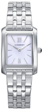 Viceroy Reloj Analógico Mujer de Acero Inoxidable - 22 mm - Movimiento de Cuarzo - 41164