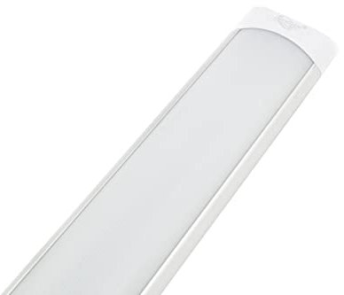 PLAFONIERA LED 20W WATT LUCE NATURALE 60CM SLIM SMD SOFFITTO 220V LAMPADA SILVER