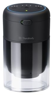 TheraCup Single – Tragbare Schröpftherapie – Muskelverspannungen und Durchblutung Gerät für Profis & Sportler unterwegs – Intelligente Schröpftherapie mit ThermaVibration Technologie