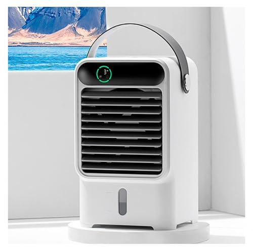 Mini Refrigeratore D'Aria 3 in 1 Con Manico Rinfrescatore Aria Professionista Di Alta Qualità Climatizzatore Portatile No Tubo Ideale Per Le Camere Da Letto Dell'Home Office