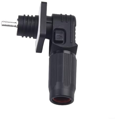 Hasaller Connettore di accumulo di energia per batteria, 120 A/200 A, terminale ignifugo, per accumulo di energia fotovoltaico (120 A, nero)