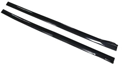 Dickly 2x Minigonne laterali he per auto Universali professionali Sostituisci robusti accessori antigraffio 78,7 per camion SUV per automobili, Nero