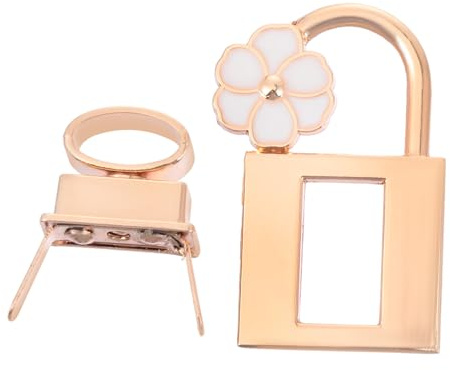 SEWACC 2pièces Verrou De à Main avec Design De Accessoires pour à Main Claps De Remplacement Élégants