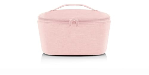 reisenthel coolerbag S Pocket Twist Blush – kylväska med ovansida av återvunna PET-flaskor – perfekt för lunch på språng