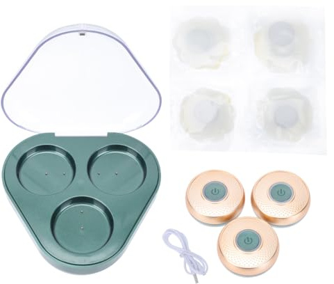 Healeved Scatola Intelligente Per Moxibustione Strumento Per Moxibustione Barattolo Per Massaggiatore Per Dispositivo Elettronico Per Terapia Senza Fumo Realizzato Materiali Sani Sicuro Per