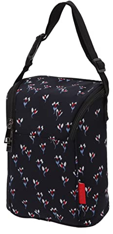 Asixxsix Custodia Impermeabile per Biberon, Borsa Isolante per Borsa per Pannolini, Facile da Trasportare, Tessuto in Nylon per lo Shopping Fuori (#3)