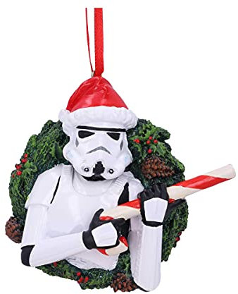 Décoration de Noël Stormtrooper : Couronne de Noël