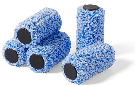 Harris Trade Jumbo Mini Roller Set Replacement Sleeves, Pack of 5