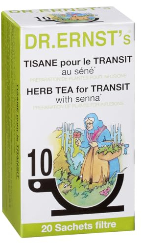 Tisane transit au séné 20 sachets + sticker marque Maolo