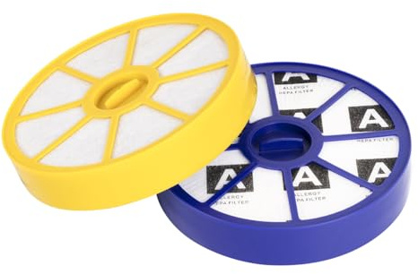 Tsffsy Ensemble de filtres HEPA avant et arrière pour Dyson DC05 DC08 DC15 DC19 DC20 DC21 remplacement de filtre HEPA de moteur d'allergie
