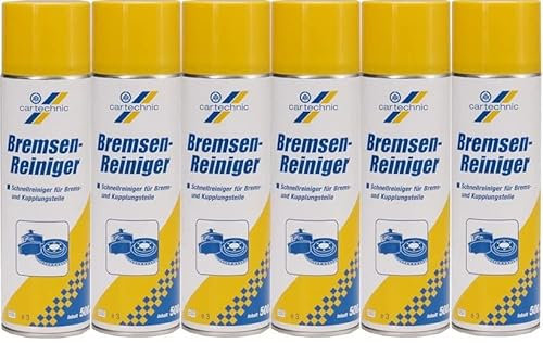 12x 500ml Spraydose BREMSENREINIGER VON CARTECHNIC