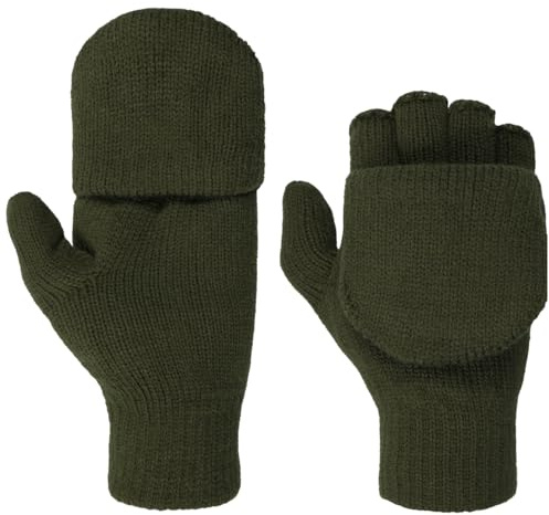 LIERYS Collana klockhatt tillverkad i Italien handgjord 100 % ullband rosett elegant ursprung kvinnor höst vinter, Oliv, 8
