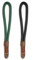 2 correas de mano auxiliares para cámara, cordón de nailon portátil, correa de cámara ajustable para Canon, Nikon, Sony, Fujifilm, Olympus, Leica, etc. (negro verde)