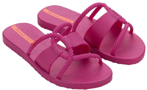 Ipanema DIVERSA Slide AD - Sandalias deslizantes para mujer, color rosa y naranja, talla 39 EU, Rosa Naranja, 39 EU