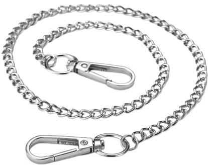 Diffaxy Hosenkette 53cm, Hip Hop Punk Wallet Chain, Metall Jeanskette und Schlüsselanhänger Kette für Hosen für Männer, Frauen