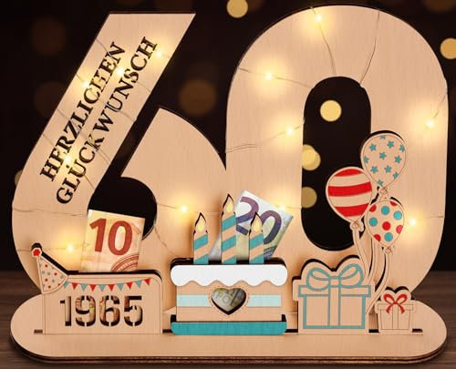 I LOVE MOM Geldgeschenk Geburtstag Holz, DIY Geburtstag Geschenk Frauen & Männer, Selber Machen Holz-Schild Gästebuch für Geschenke,Hochzeiten,Partys,GeburtstageDeko,Jubiläum (SR-60)