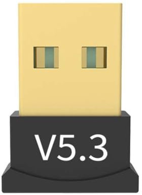 Generic Adattatore USB Bluetooth 5.3 per PC e laptop, mini ricevitore e trasmettitore Dongle Plug & Play, adattatore wireless Bluetooth per desktop, laptop, altoparlante, mouse, tastiera, cuffie