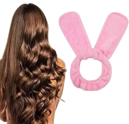 Bigodini per Ricci Senza Calore, Bigodino Lungo per Boccoli, Morbida Bigodino Fascia Capelli per Dormire, Heatless Waves Curlers per Capelli Medi Lunghi (A)