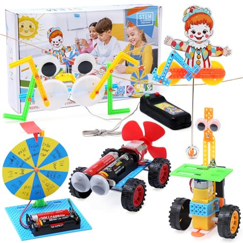 Goorder Juego Manualidades Científico con Experimentos para Niños, Kit de Ciencias Juego de física, Juguetes Niños 6 7 8 9 10 11 12 Años, Regalo Stem Juguetes Kit Niño para Niña