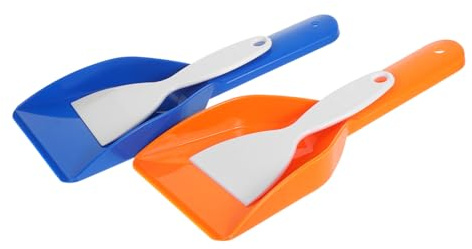 Plastic Refrigerator Ice Scoop 4pcs Thickened Defroster Tool