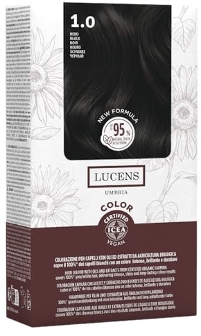 Lucens Umbria Color Kit 1.0 Nero Senza Ammoniaca Vegan