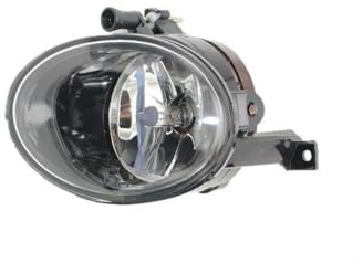 Generico Faro Fendinebbia Destro Dx Paraurti Anteriore Luce DRL Alogena Compatibile con VW Golf 6 2008-2014 Caddy MK3 2010+