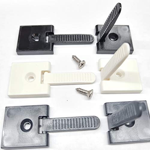 Zanzariera per finestre, maniglie pieghevoli, protezione dagli insetti, maniglia per finestra, ricambio (grigio, 2 maniglie pieghevoli)