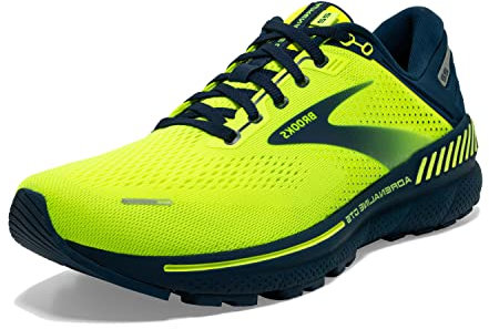 Brooks Herren Adrenaline GTS 22 Laufschuh, Nightlife/Titan, 43 EU
