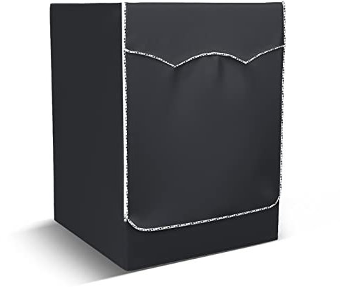 WISCLASS Copri Lavatrice per Interno, Coprilavatrice Da Esterno, Copri Asciugatrice Impermeabile, Anti-UV Lavatrice Copertura, Copri Lavatrice Esterni Con Aperture Anteriori