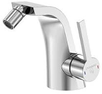 Steinberg Serie 260 Bidetarmatur, mit Ablaufgarnitur, Ausladung 105 mm, 2601300, Farbe: Chrom