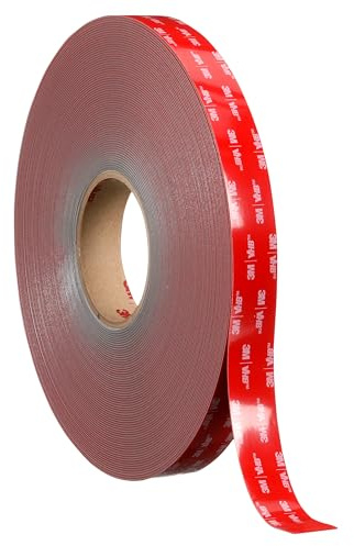 Ruban adhésif VHB 3M [45 mil] (RP+110GF) : 1,27 cm x 36 m (gris)