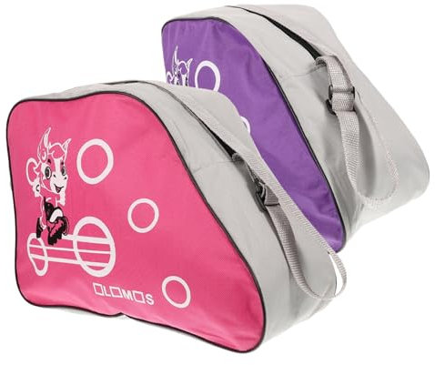 Supvox 2St Schlittschuhe Tasche schlittschuhtaschen Tasche für Schlittschuhe und Schuhe Rollschuh-Organizer Rollschuhe Schuhregale Rollentragetasche Skate-Zubehör tragbar Rucksack Damen