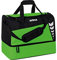 Erima Unisex Six Wings Sporttasche mit Bodenfach (7232315), Green/schwarz, M