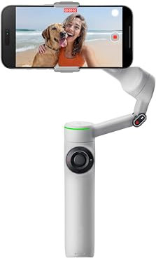 Insta360 Flow 2 Pro Grey- AI-Powered Smartphone Stabilizer, Auto Tracking Phone Gimbal, 200+ App Tracking with Apple DockKit, 3-Axis Stabilization, Built-in Tripod/Selfie Stick, Portable & Foldable