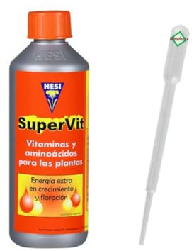 Hesi Super VIT 50 ml - Abono de crecimiento natural sustancias vitales plantas de interior líquido orgánico