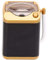 Uxsiya Mini Lavatrice elettrica Pulitore di Spazzola di Trucco Automatico Bambini Giocattolo Mini Lavatrici per Spugna Trucco(Oro)